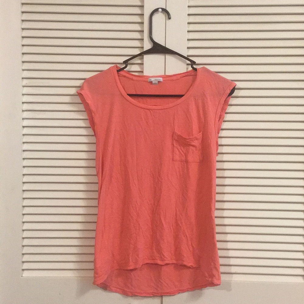 Pink/Salmon - Muscle Tee